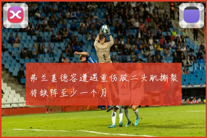 弗兰基德容遭遇重伤股二头肌撕裂将缺阵至少一个月