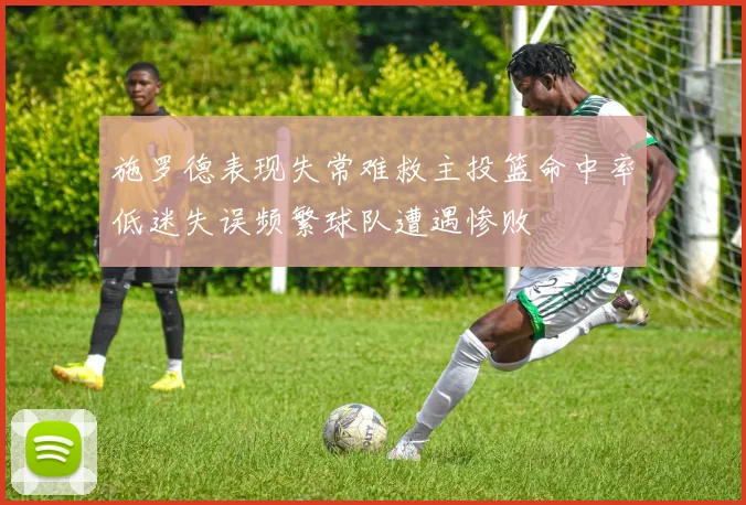 施罗德表现失常难救主投篮命中率低迷失误频繁球队遭遇惨败